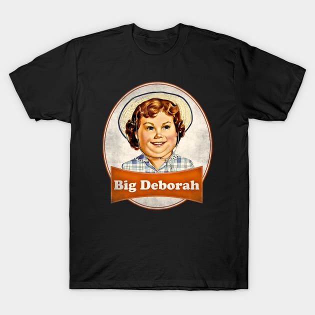 Big deborah, vintage retro 80s T-Shirt by Funny sayings